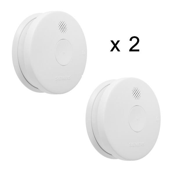 SIEMENS - Lot de 2 détecteurs de Fumée 5TC1293-1 NF Autonomie 5 ans / Garantie 3 ans-SIEMENS - large