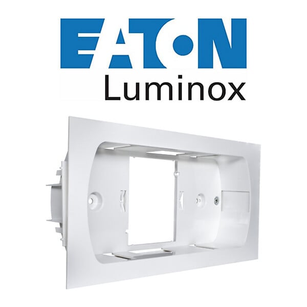 EATON LUMINOX - Cadre d'encastrement pour boîtier A2 UNILED 2 et STD 2-8-Luminox EATON - large