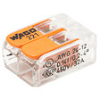 WAGO - Blister de 15 bornes de connexion automatique S221 2 entrées WAGO - vignette
