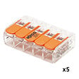 WAGO - Pot de 30 bornes de connexion automatique S221 2,3 et 5 entrées - vignette