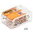 WAGO - Pot de 50 Bornes de Connexion Automatique S221 2,3 et 5 Entrées - vignette