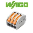 WAGO - Sachet de 15 bornes de connexion automatique 3 entrées S222 - vignette
