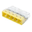 WAGO - Flacon de 50 mini bornes de connexion automatique 5 entrées S2273 - vignette