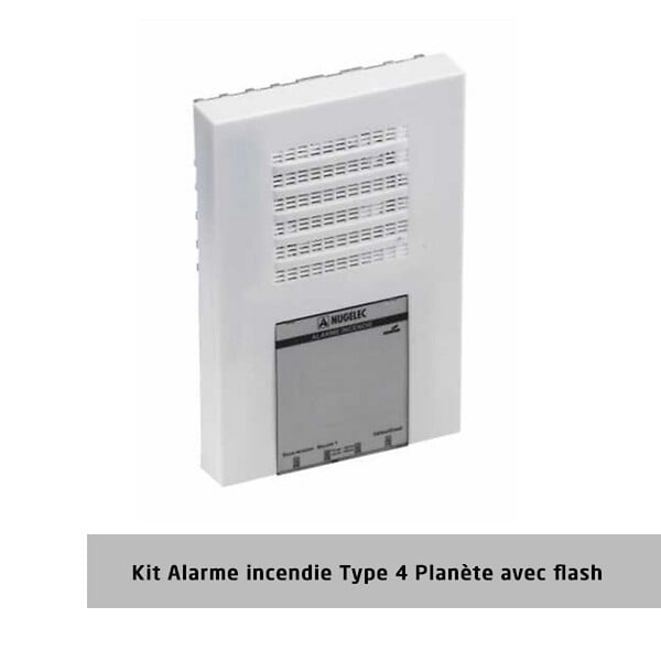 COOPER - Alarme incendie Type 4 PLANETE 1 boucle + flash-COOPER - large