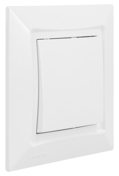 SIEMENS - Poussoir Blanc Siemens DELTA ONE - large