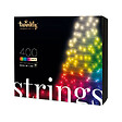 TWINKLY - Twinkly Strings Guirlande Lumineuse LED Contrôlée par Application avec 400 LED RVB + W- 32mètres. Fil Noir. Intérieur et Extérieur-TWINKLY - vignette