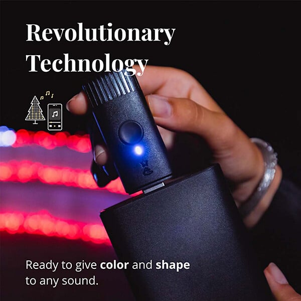 TWINKLY - Twinkly Music – Capteur de Son Bluetooth et Wi-Fi Alimenté par USB. Lumières LED Intelligentes à Synchroniser avec la Musique-TWINKLY - large
