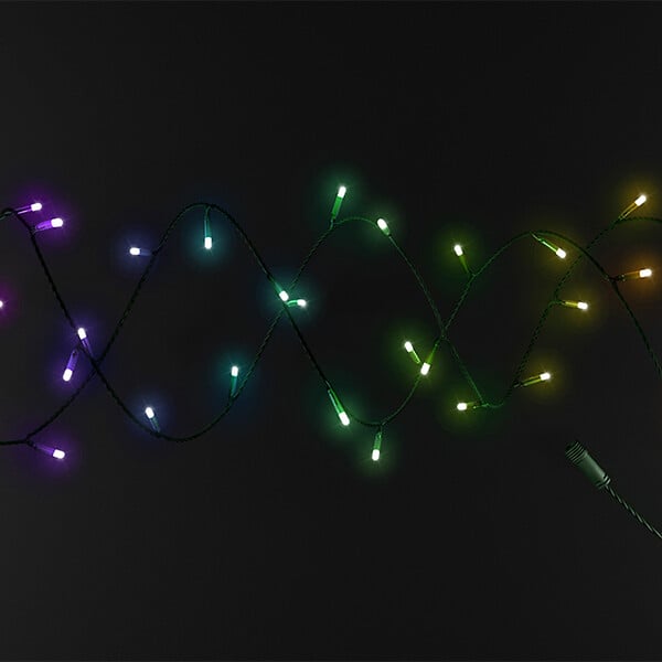 TWINKLY - Guirlande Connectée IP65 - 25m Fil Vert | Étanche, Intelligente et Idéale pour l'Extérieur-TWINKLY - large