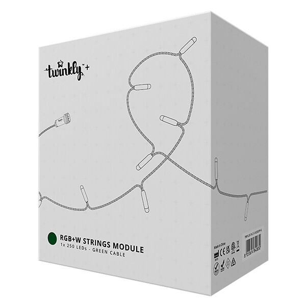 TWINKLY - Guirlande Connectée IP65 - 25m Fil Vert | Étanche, Intelligente et Idéale pour l'Extérieur-TWINKLY - large