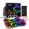 TWINKLY - Twinkly Dots Guirlande Lumineux Flexible Contrôlé par une Application - 400 LEDs RGB 20 Mètres. Fil Noir. Intérieure et Extérieure-TWINKLY - vignette