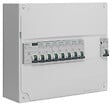 SIEMENS - Tableau 1 rangée pré-équipé monophasé 1 inter. diff. 40A type AC + 8 disjoncteurs-SIEMENS - vignette
