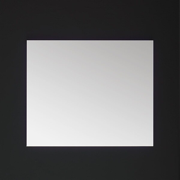 KIAMAMI VALENTINA - Miroir De Salle De Bain 70X60 Cm Avec Rétro-Éclairage Led - large