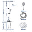 AICA SANITAIRE - AICA Colonne de douche thermostatique, avec mitigeur thermostatique - vignette