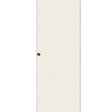 GD MENUISERIES - Porte Coulissante Blanc Pur Lacdor  H204 x L83 cm, coquilles - vignette
