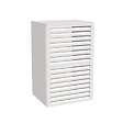 ATOLE - Cache climatiseur, acoustique ATOLE en Aluminium Thermolaqué - Taille 4 : H. 157 x L. 100 x P. 84 cm - Blanc - vignette
