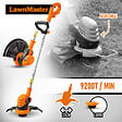 LAWNMASTER - Robot tondeuse autonome 24V sans fil périmétrique - Le robot le plus simple du marché + Coupe bordures 24v et 2 batteries. - vignette