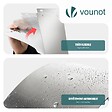 VOUNOT - Lot de 30 Bordure de jardin en métal galvanisé flexible 100x13cm - vignette