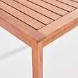 OVIALA - Table et 2 chaises pliantes en bois d'eucalyptus - Sete - vignette