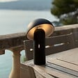 LUMISKY - Lampe de table sans fil TOD Noir H28cm - vignette