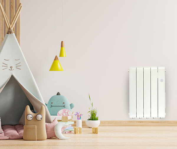 UNIV'R CHAUFFAGE - Radiateur électrique à inertie Eco-Turbo - Céramique - 1000W - large
