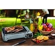 KEMPER - Barbecue à gaz portable 1900W Plaque anti adhesive amovible Camping + Mallette de transport KEMPER - vignette