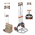 PACK AND MOVE - Pack and Move - Diable pliable en aluminium - 28 x 39 x 100 cm - 70 KG max - Pour déménagement et transport - vignette