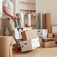 PACK AND MOVE - Pack and Move - Diable pliable en aluminium - 28 x 39 x 100 cm - 70 KG max - Pour déménagement et transport - vignette
