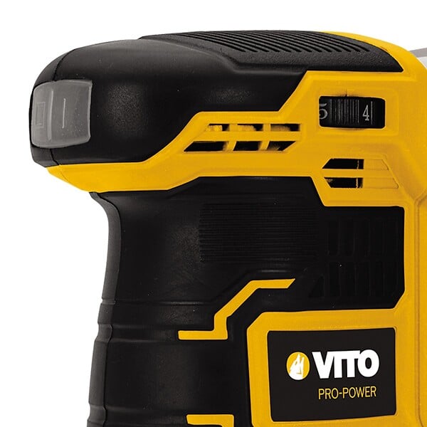 VITO - Ponceuse Excentrique Orbitale 125mm sans fil 20V Lithium LI Sans Batterie ni chargeur VITO - large