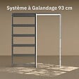 COULICOOL - Système à galandage avec Finition - Pour porte 93 cm - vignette