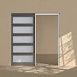 COULICOOL - Système à galandage avec Finition - Pour porte 93 cm - vignette