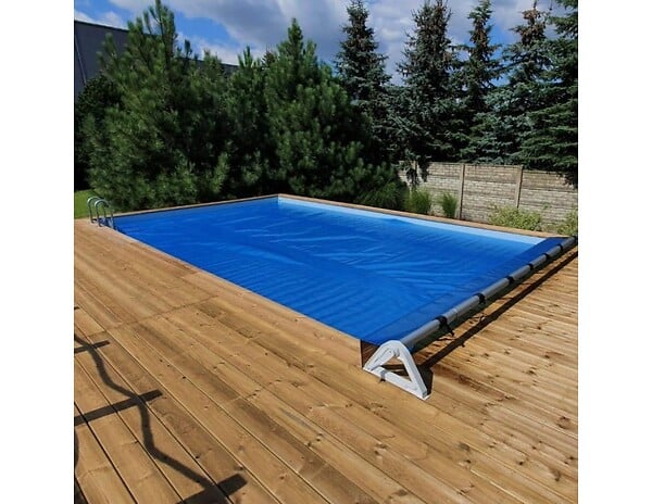 ALTANKA - Bâche à bulles d'été 3.77 x 2.48 m pour piscine BAS7302. BAS7303 - PLAN302-303L - large