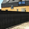 ID MARKET - Kit de lamelles occultantes PVC noires L.60 M pour panneau grillagé - vignette