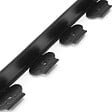 ID MARKET - Bordurette de jardin flexible 10 M noire hauteur 5 CM + 30 piquets - vignette