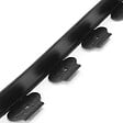 ID MARKET - Bordurette de jardin flexible 8 M noire hauteur 12 cm + 24 piquets - vignette
