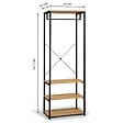 ID MARKET - Dressing L. 60 cm DETROIT design industriel - vignette
