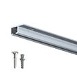 ARTITEQ - Cimaise Plafond Top Rail 200 cm + vis et chevilles - Cimaise Tableau pour plafond Artiteq Aluminium anodisé , Pack de 5 rails - vignette