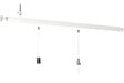 ARTITEQ - Cimaise Plafond Click Up Rail 200cm + clips + vis & chevilles multimatériaux - Cimaise Tableau Artiteq Blanc mat à peindre - vignette