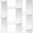 ID MARKET - Etagère bibliothèque COLETTE avec 11 compartiments blanc 143 cm - vignette