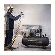 VITO - Compresseur d'air à Courroie triphasé 300L 10 Bar 4000W 5.5CV VITO 500L/min. - vignette