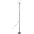 GEFOM - Lampadaire sans liseuse argent 180 cm - vignette