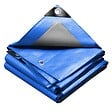 VOUNOT - Bâche de Protection en Polyéthylène resistant et impermeable 240g/m² bleu 4x6m - vignette