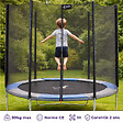 KANGUI - KANGUI Trampoline rond Ø300cm avec filet de sécurité - RALLI 300 - vignette