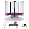 KANGUI - Trampoline rond Ø 300cm avec filet, échelle, bâche et kit ancrage - RALLI 300 - vignette