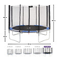 KANGUI - Trampoline rond Ø 430cm avec filet, échelle, bâche et kit ancrage - RALLI 430 - vignette