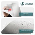 VOUNOT - Lot de 20 Bordure de jardin en métal galvanisé flexible 100x13cm - vignette