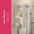 JACOB DELAFON - Pack baignoire bain douche antidérapante 180 x 90 Neo blanc mat - v.droite + pare bain noir mat + tablier - vignette