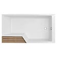 JACOB DELAFON - Pack baignoire bain douche antidérapante 170 x 90 Neo blanc mat version droite + tablier - vignette