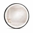 OTITEC - Miroir LED rond - 60 x 60 cm - Double éclairage LED façade et arrière - Noir - CÉLINA - vignette