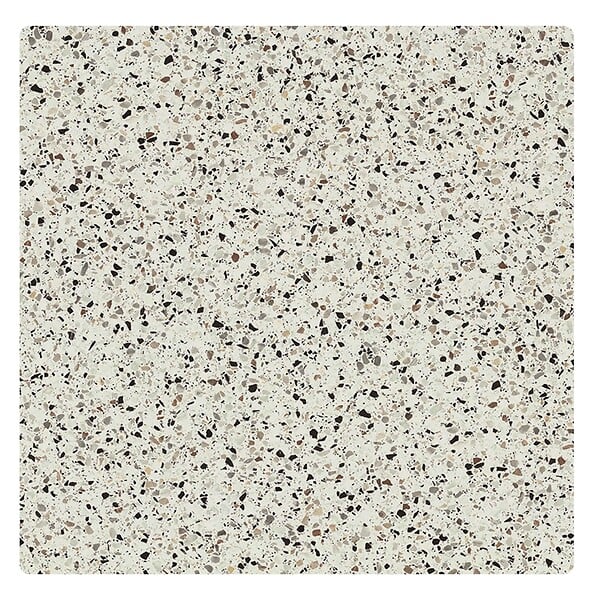 OVIALA - Table bistrot de jardin carrée inclinable 60 cm 4 places terrazzo - Opera - large