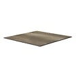 OVIALA - Table bistrot de jardin carrée inclinable 60cm 4 places chêne fumé - Opera - vignette